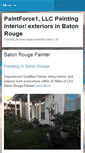 Mobile Screenshot of paintforce1.com